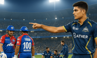 gt vs dc, ipl 2025 a group of people in sports uniforms
