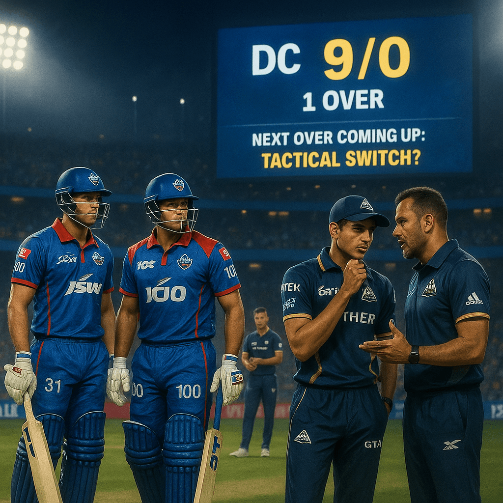 the battle between Gujarat Titans vs Delhi Capitals (GT vsDC)