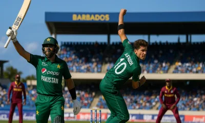 WI vs PAK 1st ODI 2025, Hasan Nawaz