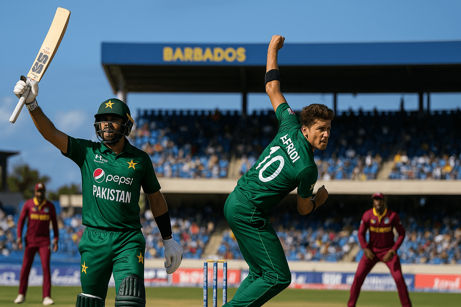WI vs PAK 1st ODI 2025, Hasan Nawaz
