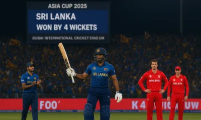 Pathum Nissanka 7 Brilliant Highlights from His Match-Winning Knock vs Hong Kong