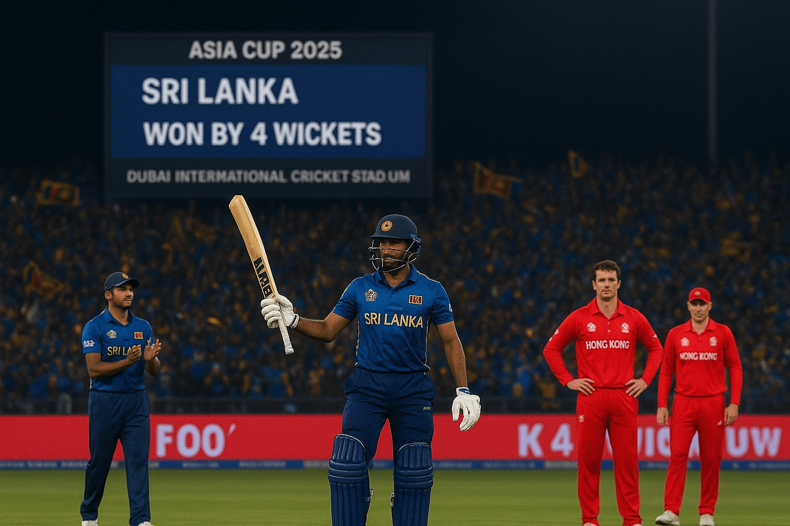 Pathum Nissanka 7 Brilliant Highlights from His Match-Winning Knock vs Hong Kong