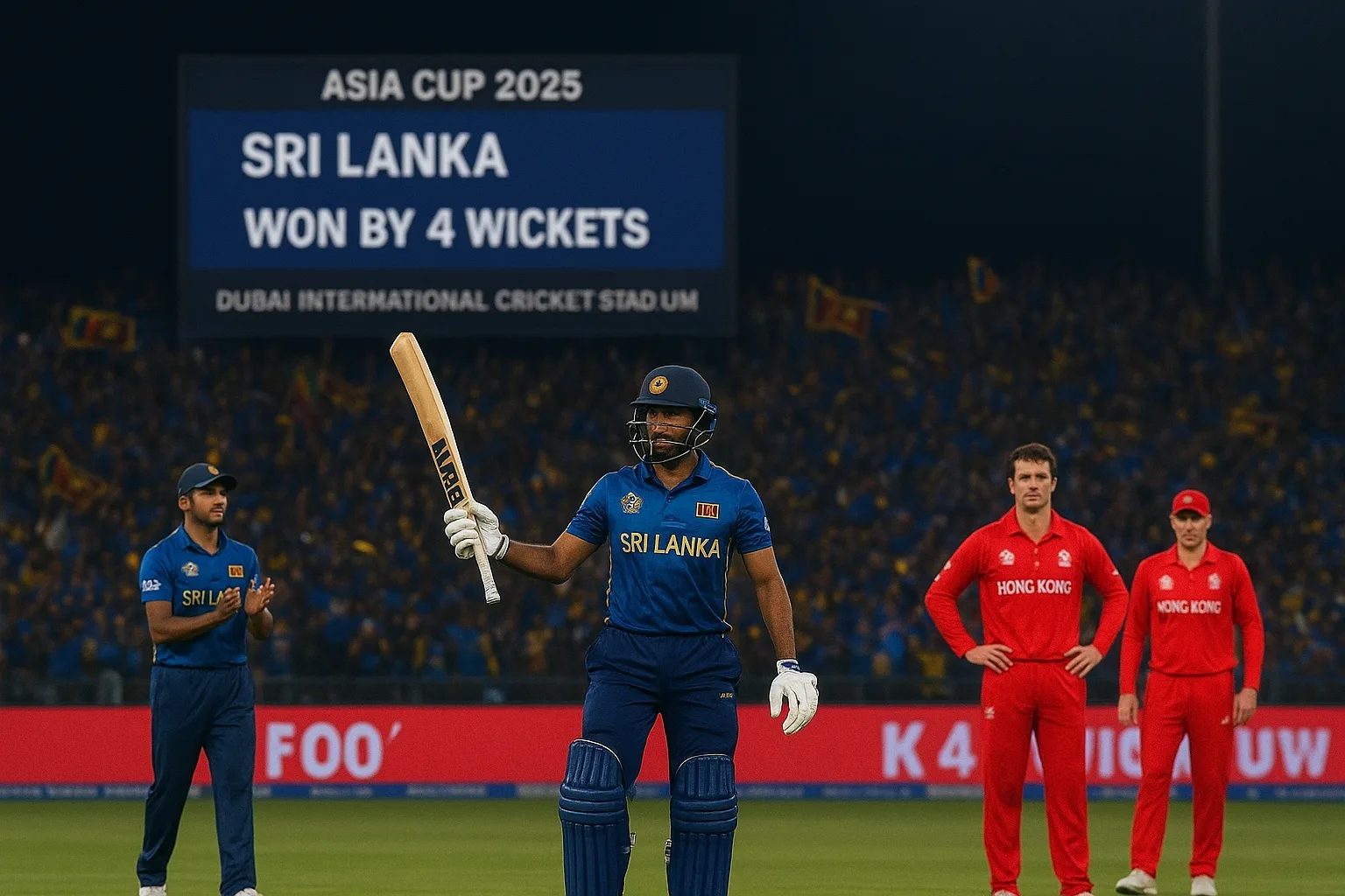 Pathum Nissanka 7 Brilliant Highlights from His Match-Winning Knock vs Hong Kong