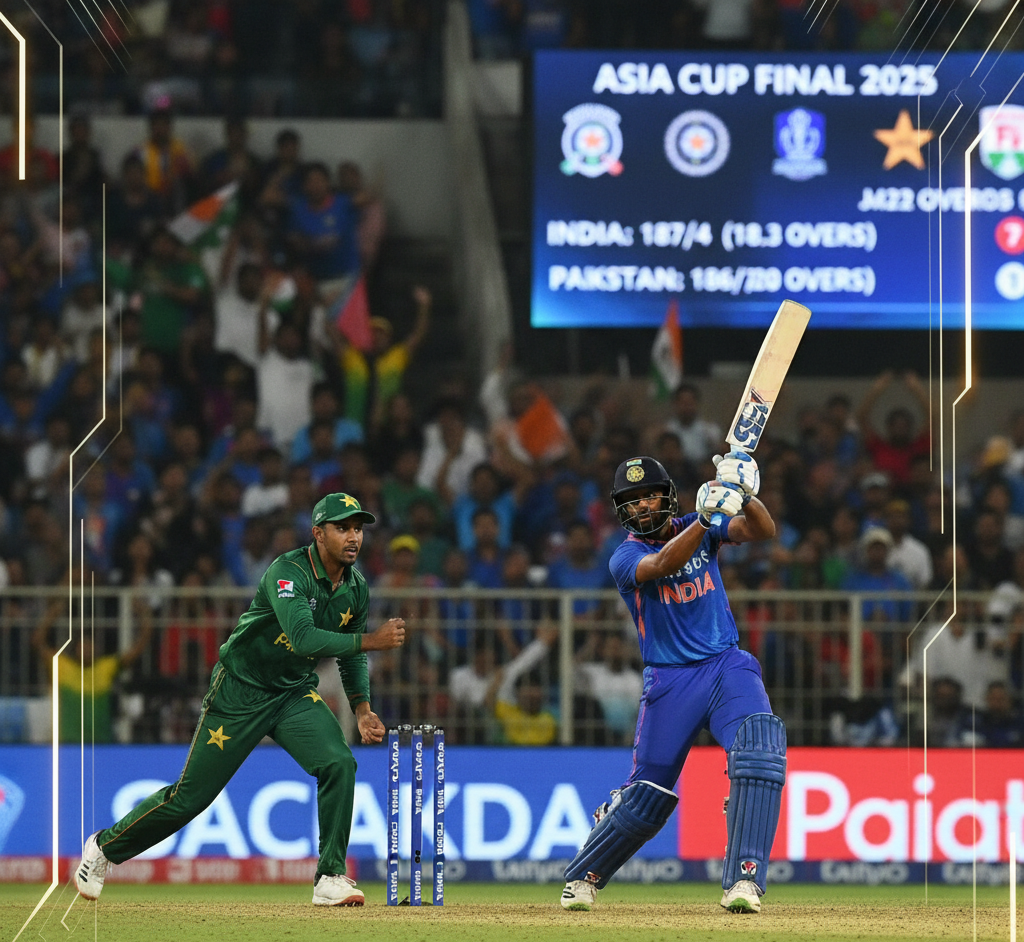 India vs Pakistan Asia Cup 2025 Final Live Score & Updates