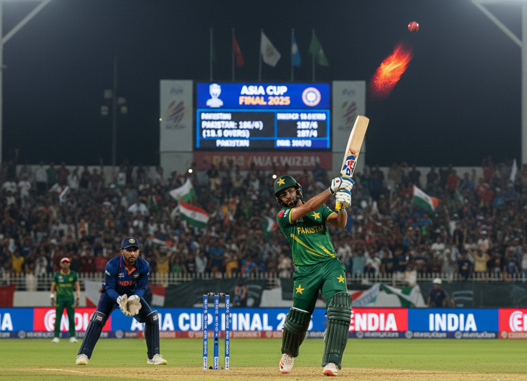 India vs Pakistan Asia Cup 2025 Final Live Score & Updates