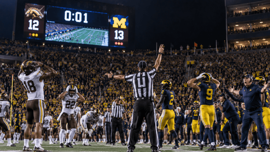 Michigan vs Western Michigan Controversy: Big Ten Explains Final-Second Hail Mary